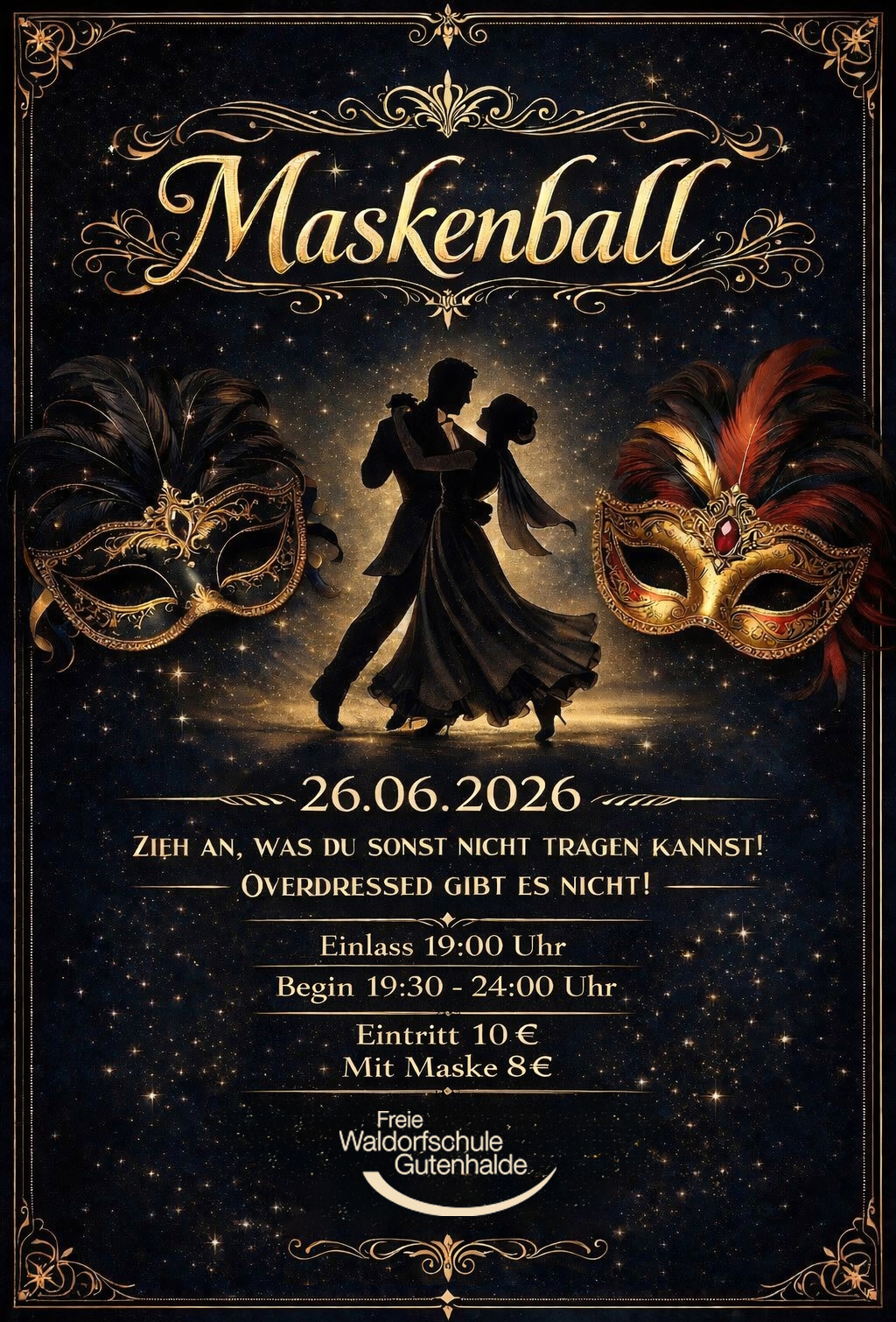 Maskenball der 12. Klasse